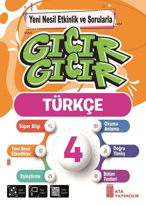 Ata Yayıncılık 2026 4. Sınıf Gıcır Gıcır Türkçe