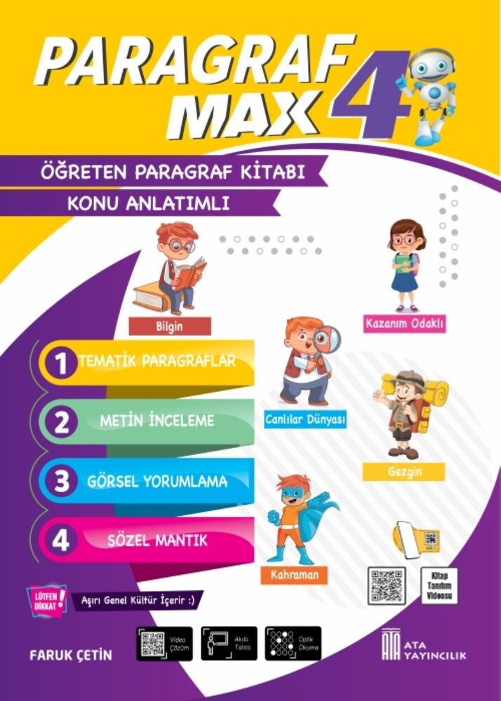 Ata Yayıncılık 2026 4. Sınıf Paragraf Max