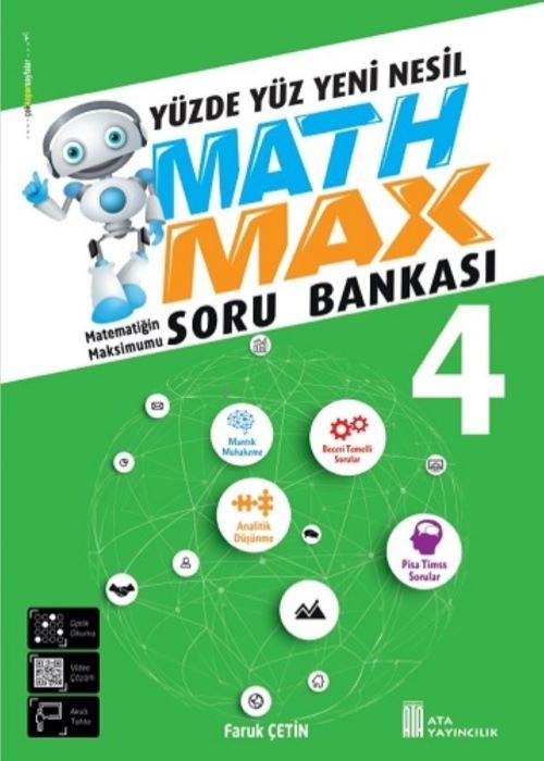 Ata Yayıncılık 2026 4. Sınıf Math Max Soru Bankası