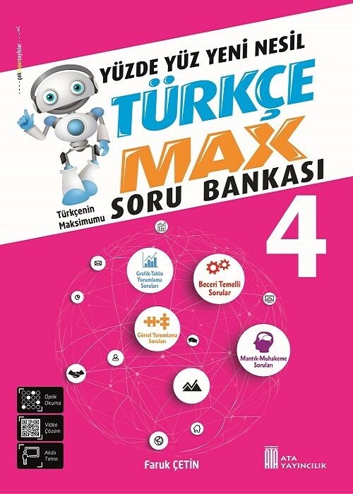 Ata Yayıncılık 2026 4. Sınıf Türkçe Max Soru Bankası