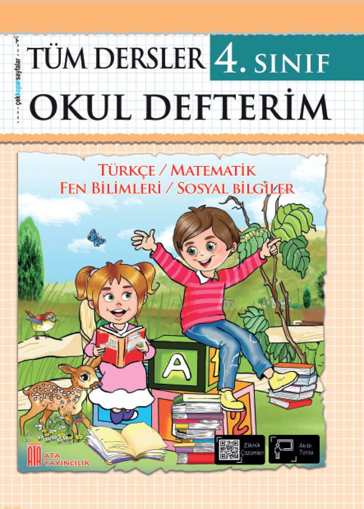 Ata Yayıncılık 4.Sınıf 2026 4. Sınıf Tüm Dersler Okul Defterim