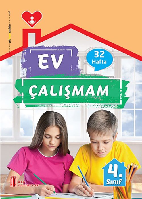 Ata Yayıncılık 2026 4. Sınıf Ev Çalışma Kitabım