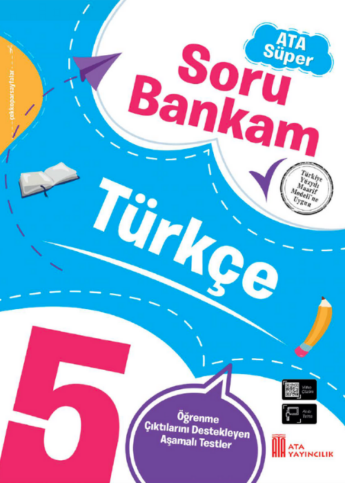 Ata Yayıncılık 5. Sınıf %100 Maarif Model 5. Sınıf Ata Süper Soru Bankam Türkçe