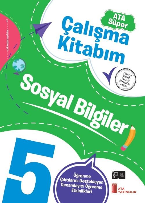 Ata Yayıncılık 5. Sınıf %100 Maarif Model 5. Sınıf Ata Süper Çalışma Kitabım Sosyal Bilgiler