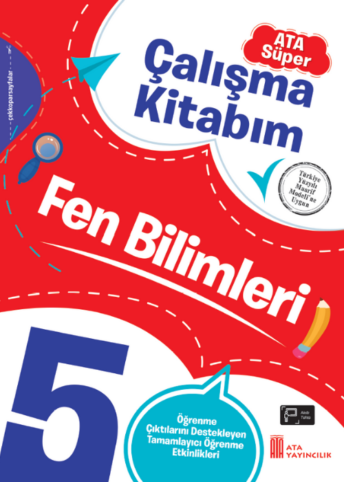 Ata Yayıncılık 5. Sınıf %100 Maarif Model 5. Sınıf Ata Süper Çalışma Kitabım Fen Bilimleri