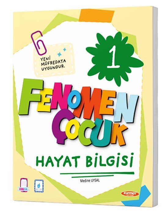 Fenomen Çocuk Yayınları 1.Sınıf Yeni Müfredat 1 Hayat Bilgisi Konu Anlatımlı Soru Bankası