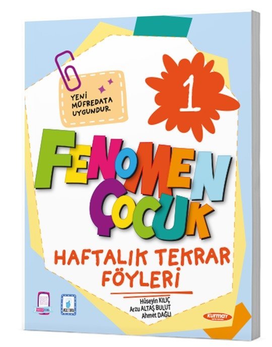 Fenomen Çocuk Yayınları 1.Sınıf Yeni Müfredat 1 Haftalık Tekrar Föyleri