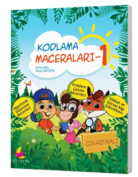 Fenomen Çocuk Yayınları 1.Sınıf Yeni Müfredat Kodlama Maceraları 1