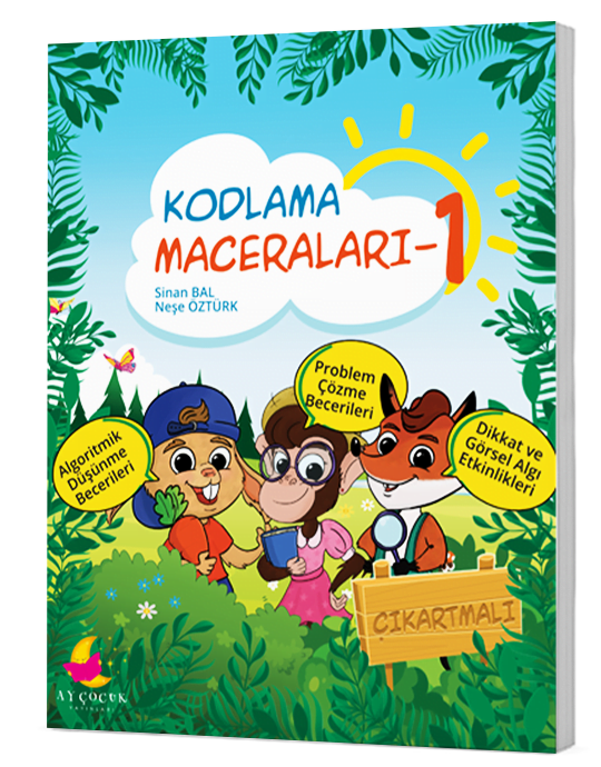 Fenomen Çocuk Yayınları 1.Sınıf Yeni Müfredat Kodlama Maceraları 1