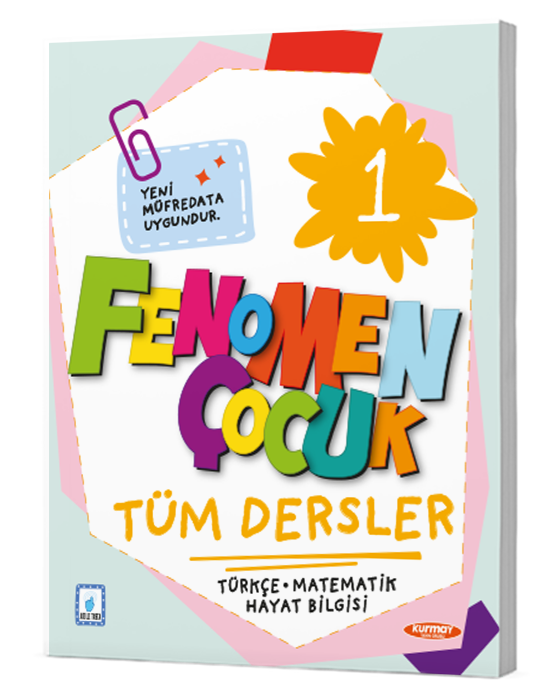 Fenomen Çocuk Yayınları 1.Sınıf Yeni Müfredat 1 Tüm Dersler Soru Bankası