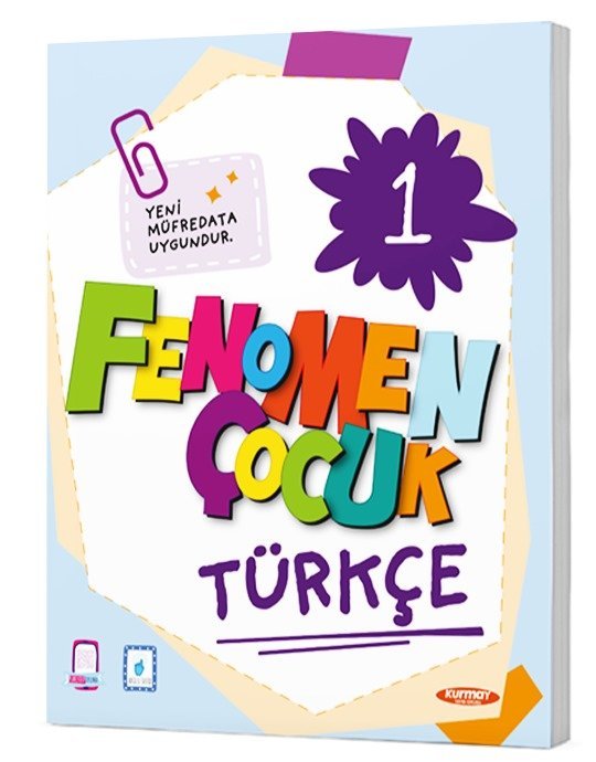Fenomen Çocuk Yayınları 1.Sınıf Yeni Müfredat 1 Türkçe Konu Anlatımlı Soru Bankası