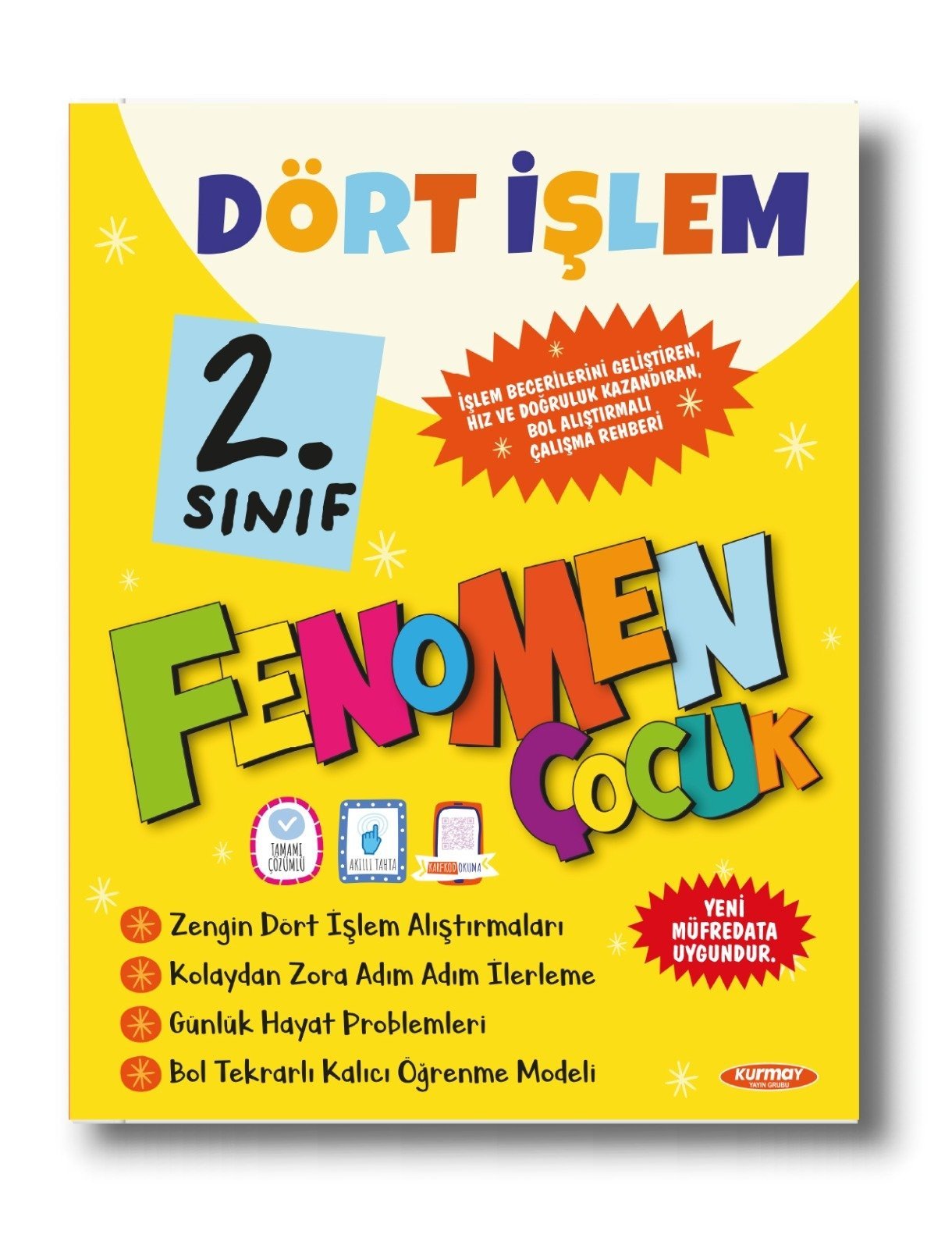 Fenomen Çocuk Yayınları 2.Sınıf Yeni Müfredat Fenomen Çocuk 2 DÖRT İŞLEM