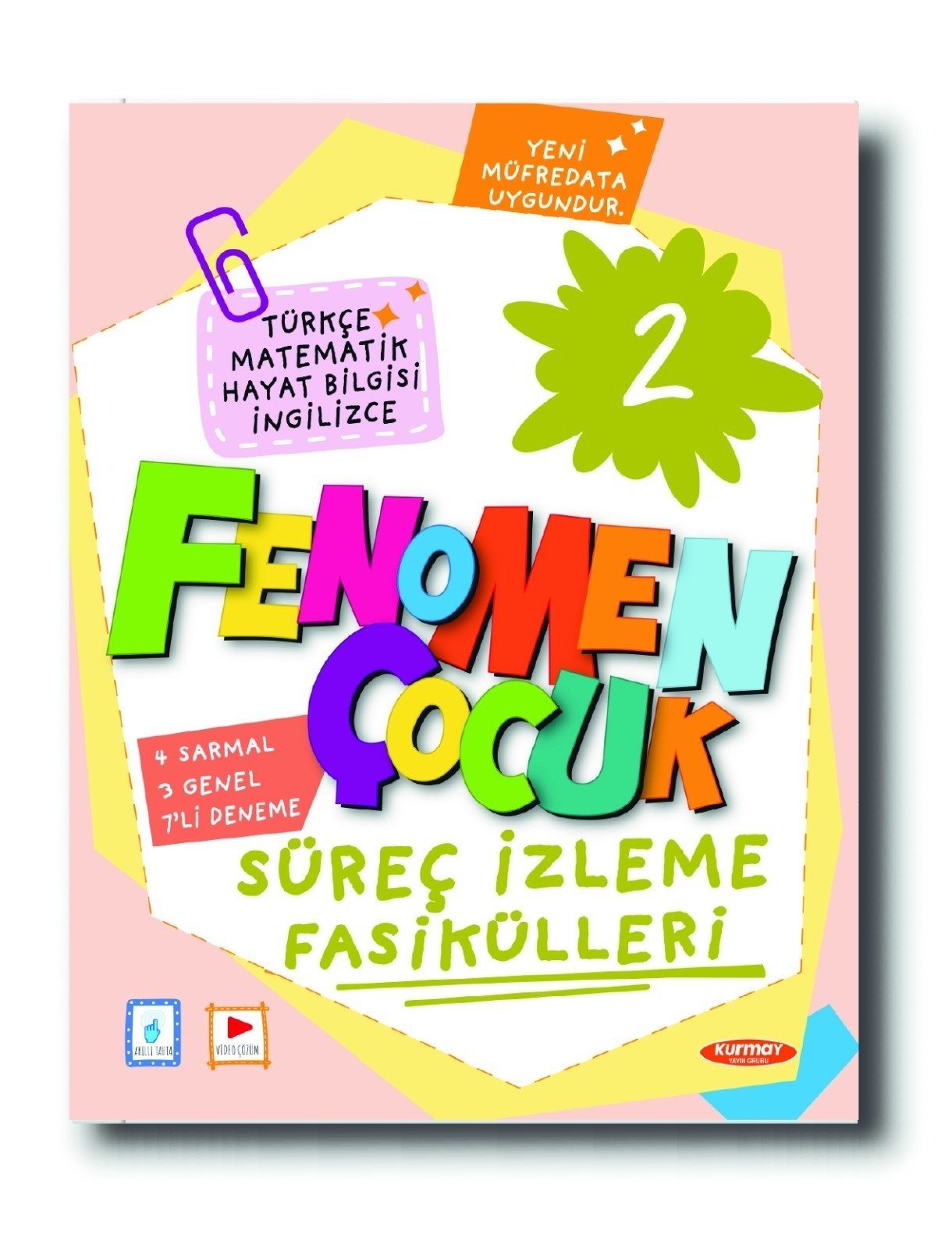 Fenomen Çocuk Yayınları 2.Sınıf Yeni Müfredat Fenomen Çocuk 2 Süreç İzleme Fasikülleri