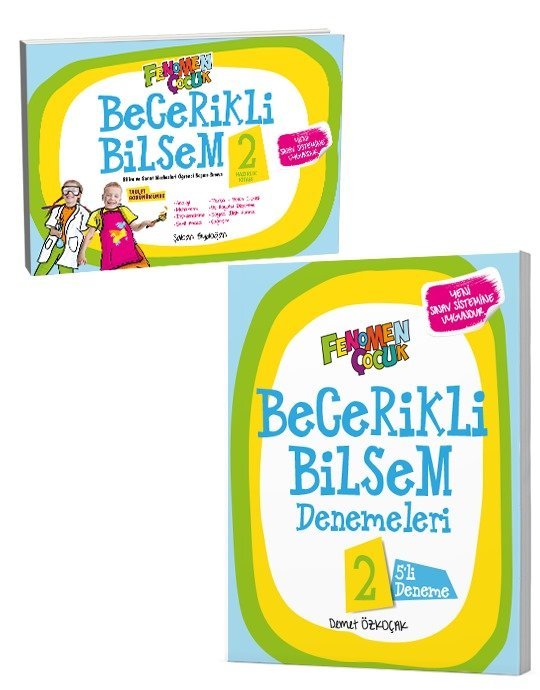Fenomen Çocuk Yayınları 2.Sınıf Yeni Müfredat Becerikli Bilsem 2 Hazırlık Kitabı – Denemeleri