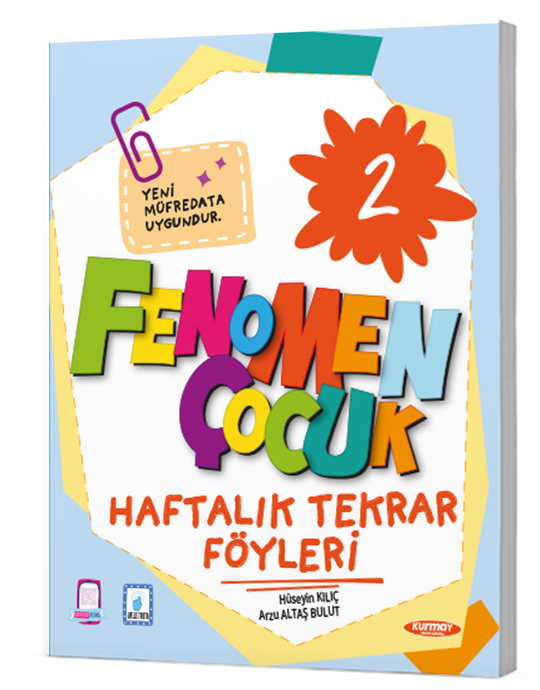 Fenomen Çocuk Yayınları 2.Sınıf Yeni Müfredat 2 Haftalık Tekrar Föyleri
