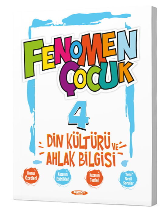 Fenomen Çocuk Yayınları 4.Sınıf Yeni Ürün 4 Din Kültürü ve Ahlak Bilgisi Konu Anlatımlı Soru Bankası