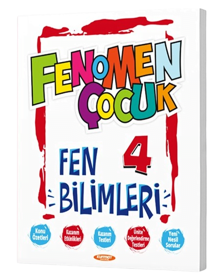 Fenomen Çocuk Yayınları 4.Sınıf Yeni Ürün 4 Fen Bilimleri Konu Anlatımlı Soru Bankası