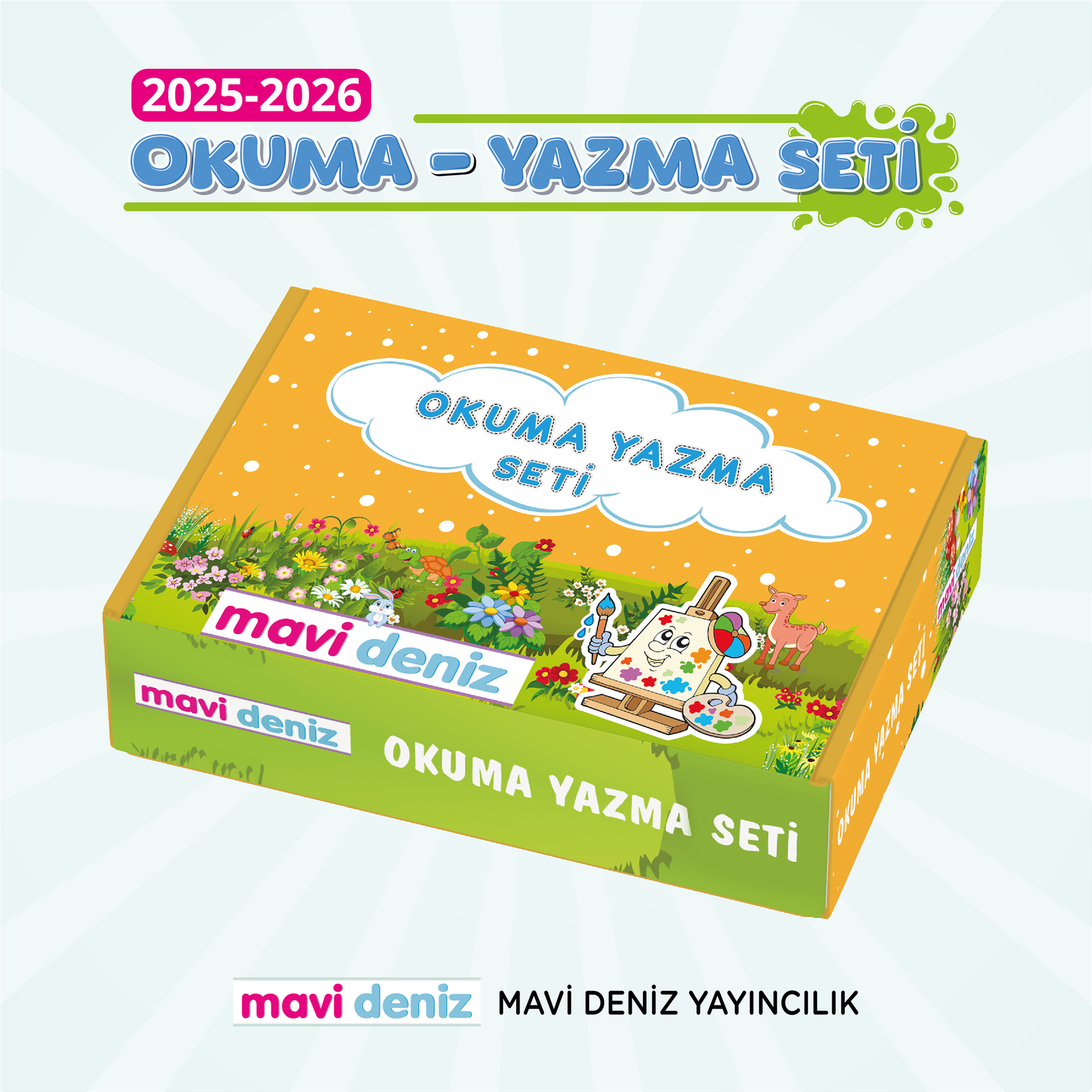 MAVİ DENİZ YAYINCILIK 1. SINIF MAARİF MÜFREDAT OKUMA - YAZMA SETİ (2025-2026)