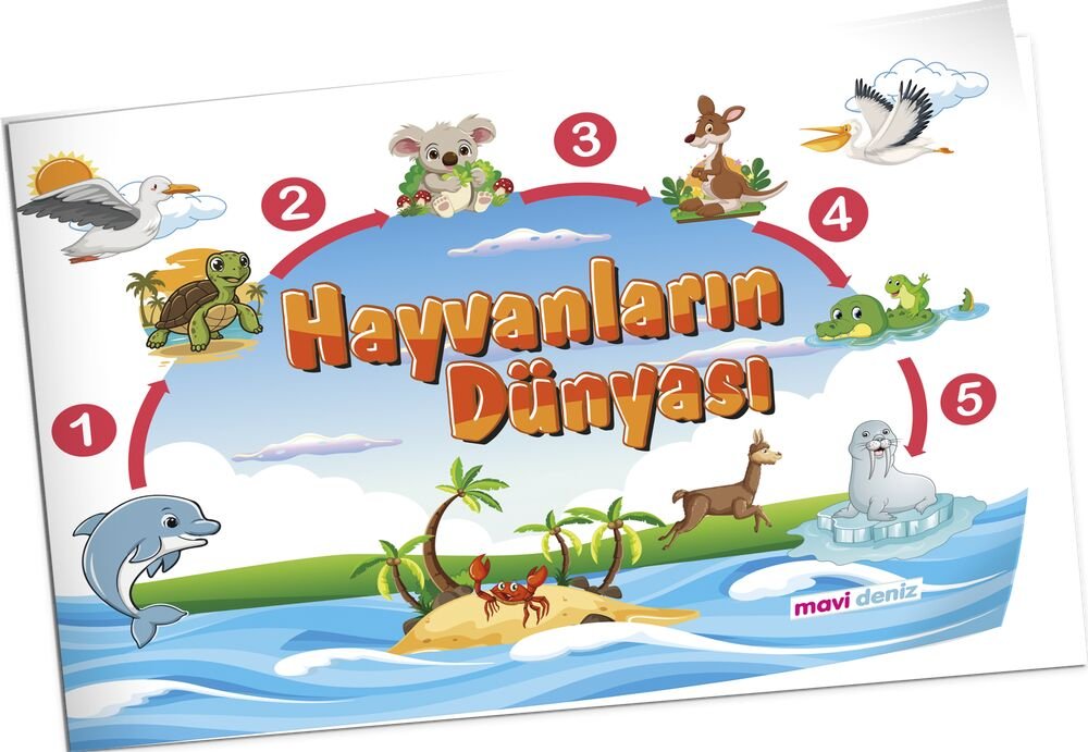 MAVİ DENİZ YAYINCILIK 1. SINIF MAARİF MÜFREDAT HAYVANLARIN DÜNYASI