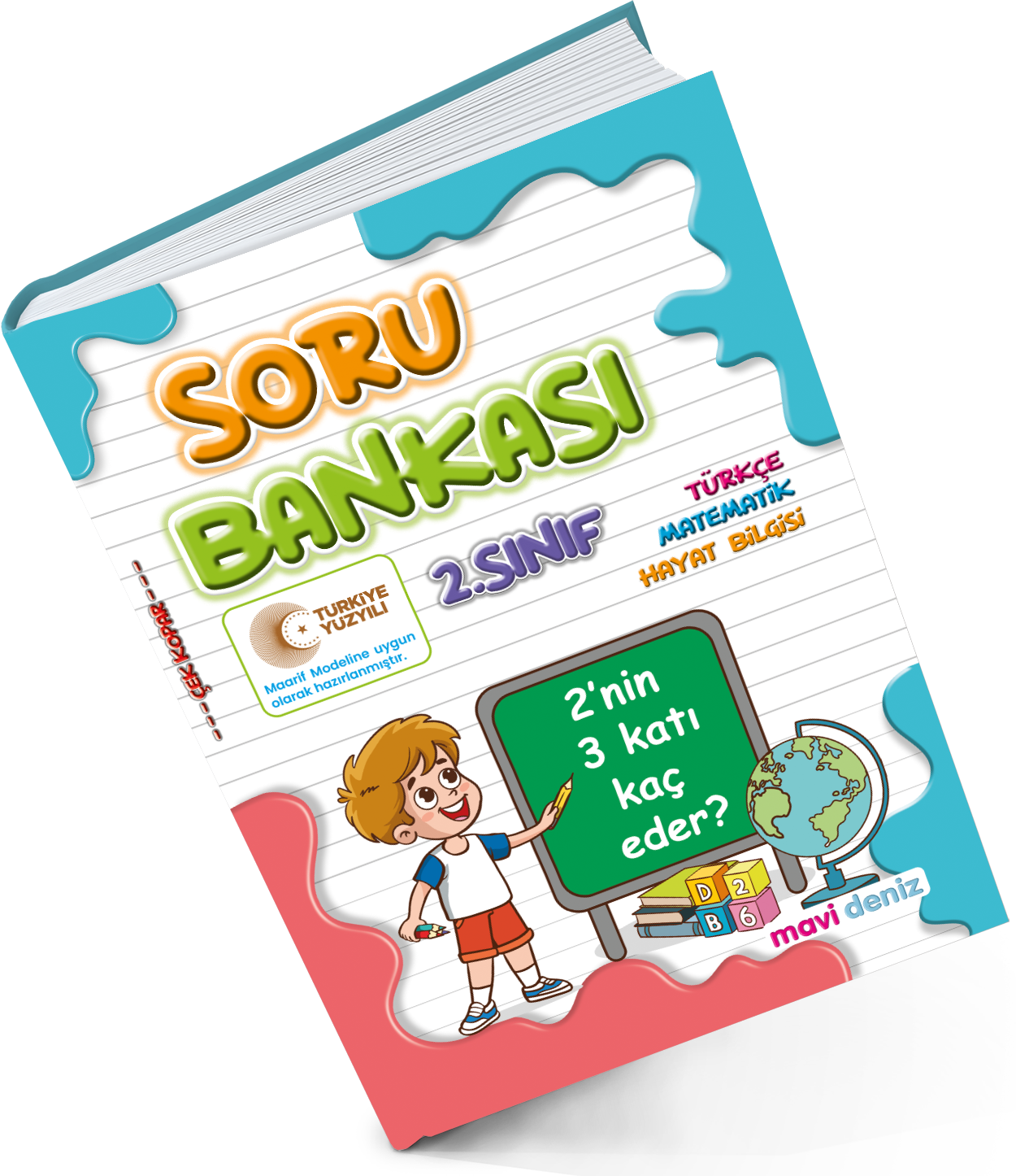 MAVİ DENİZ YAYINCILIK 2. SINIF MAARİF MÜFREDAT SORU BANKASI 2025-2026 MAARİF MÜFREDATINA UYGUNDUR.