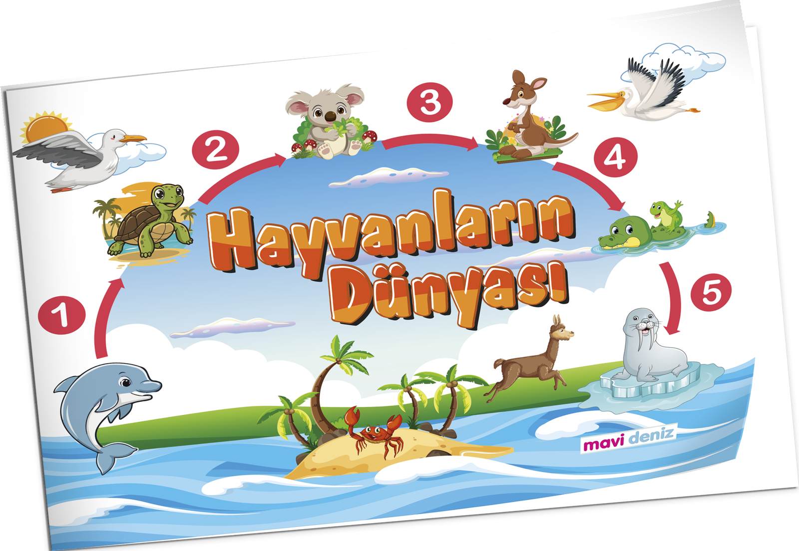 MAVİ DENİZ YAYINCILIK 2. SINIF HAYVANLARIN DÜNYASI MAARİF MÜFREDATINA UYGUNDUR.