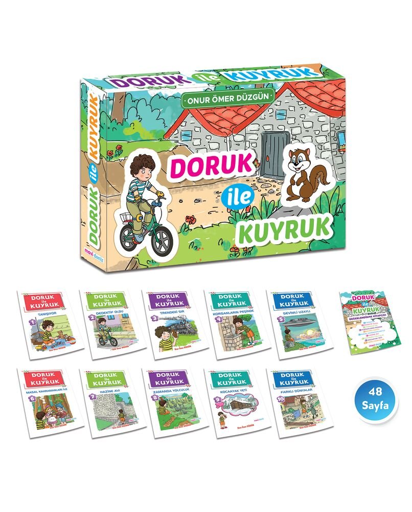 MAVİ DENİZ YAYINCILIK 4. SINIF YENİ ÜRÜN DORUK İLE KUYRUK