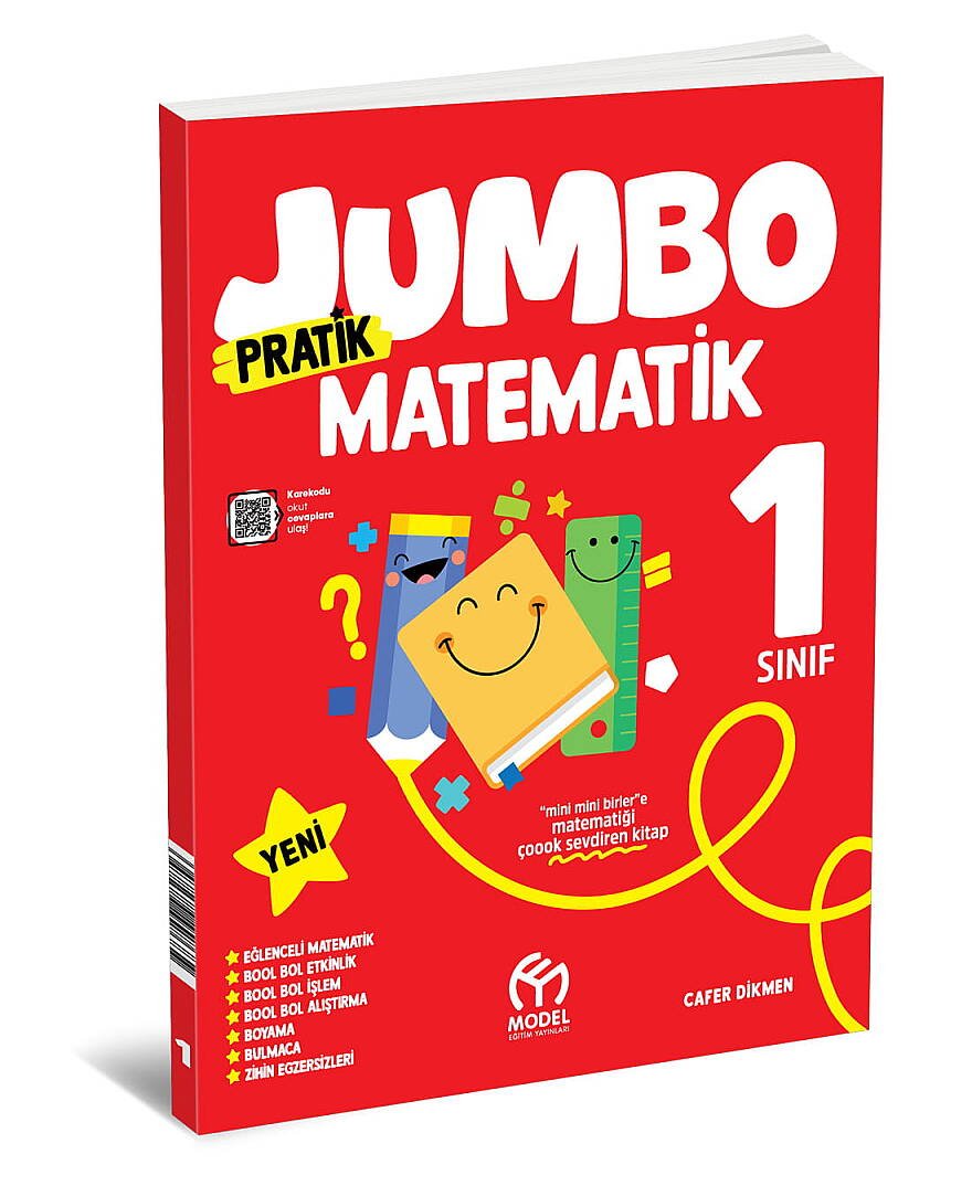 Model Eğitim Yayınları 1.SINIF MAARİF MÜFREDAT Jumbo Pratik Matematik