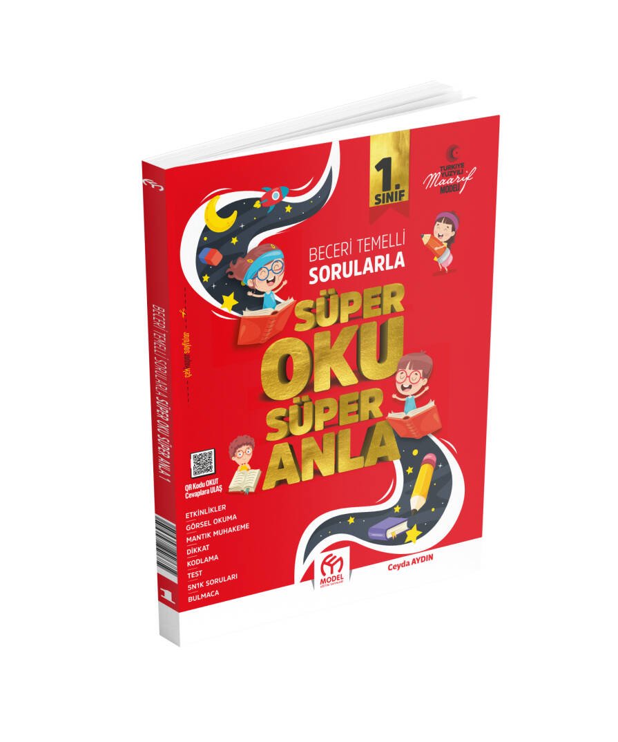 Model Eğitim Yayınları 1.SINIF MAARİF MÜFREDAT Süper Oku Süper Anla
