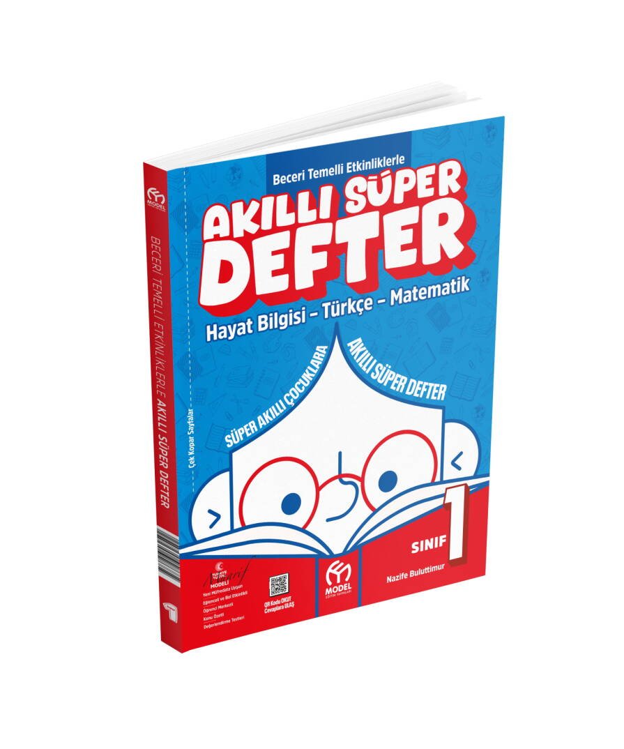 Model Eğitim Yayınları 1.SINIF MAARİF MÜFREDAT Akıllı Süper Defter