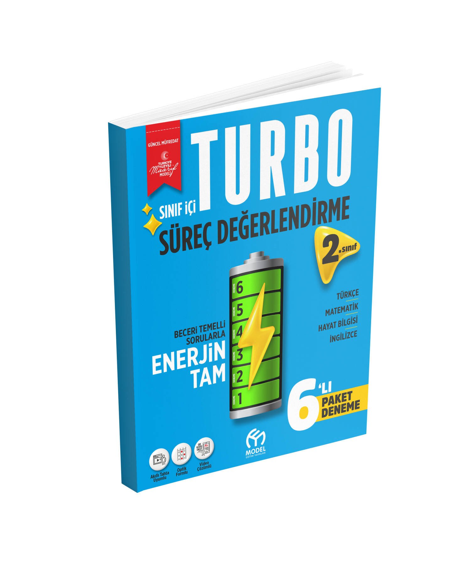 Model Eğitim Yayınları 2.SINIF MAARİF MÜFREDAT Turbo Sınıf İçi Süreç Değerlendirme (6 Deneme)