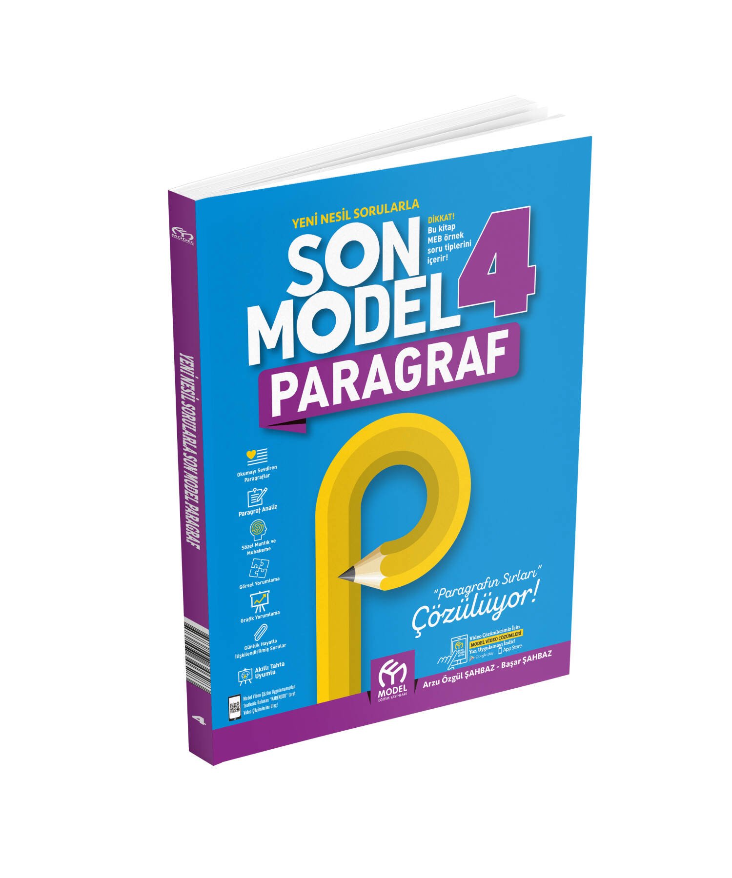 Model Eğitim Yayınları 4.SINIf Yeni Ürün Son Model Paragraf Soru Bankası