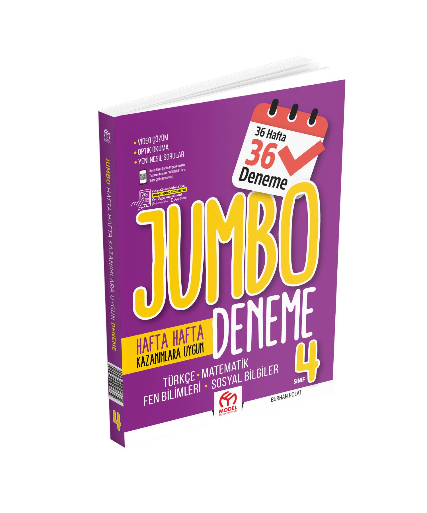 Model Eğitim Yayınları 4.SINIf Yeni Ürün Jumbo Tüm Dersler Deneme