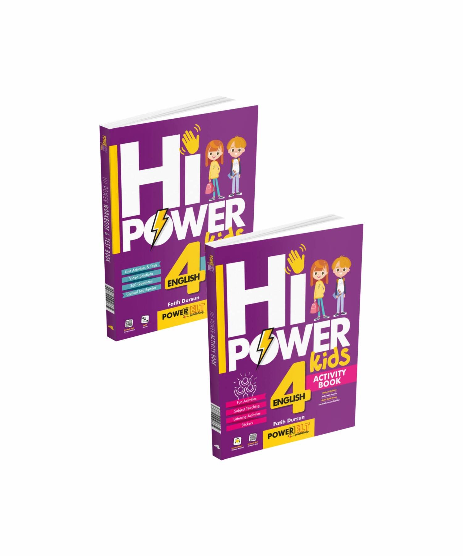 Model Eğitim Yayınları 4.SINIf Yeni Ürün Hi! Power Kids İngilizce (2 Kitap)