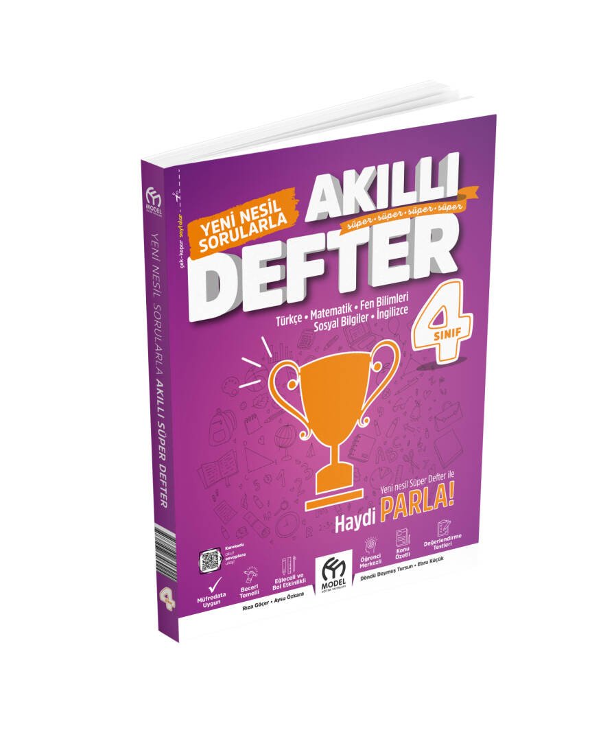 Model Eğitim Yayınları 4.SINIf Yeni Ürün Akıllı Süper Defter