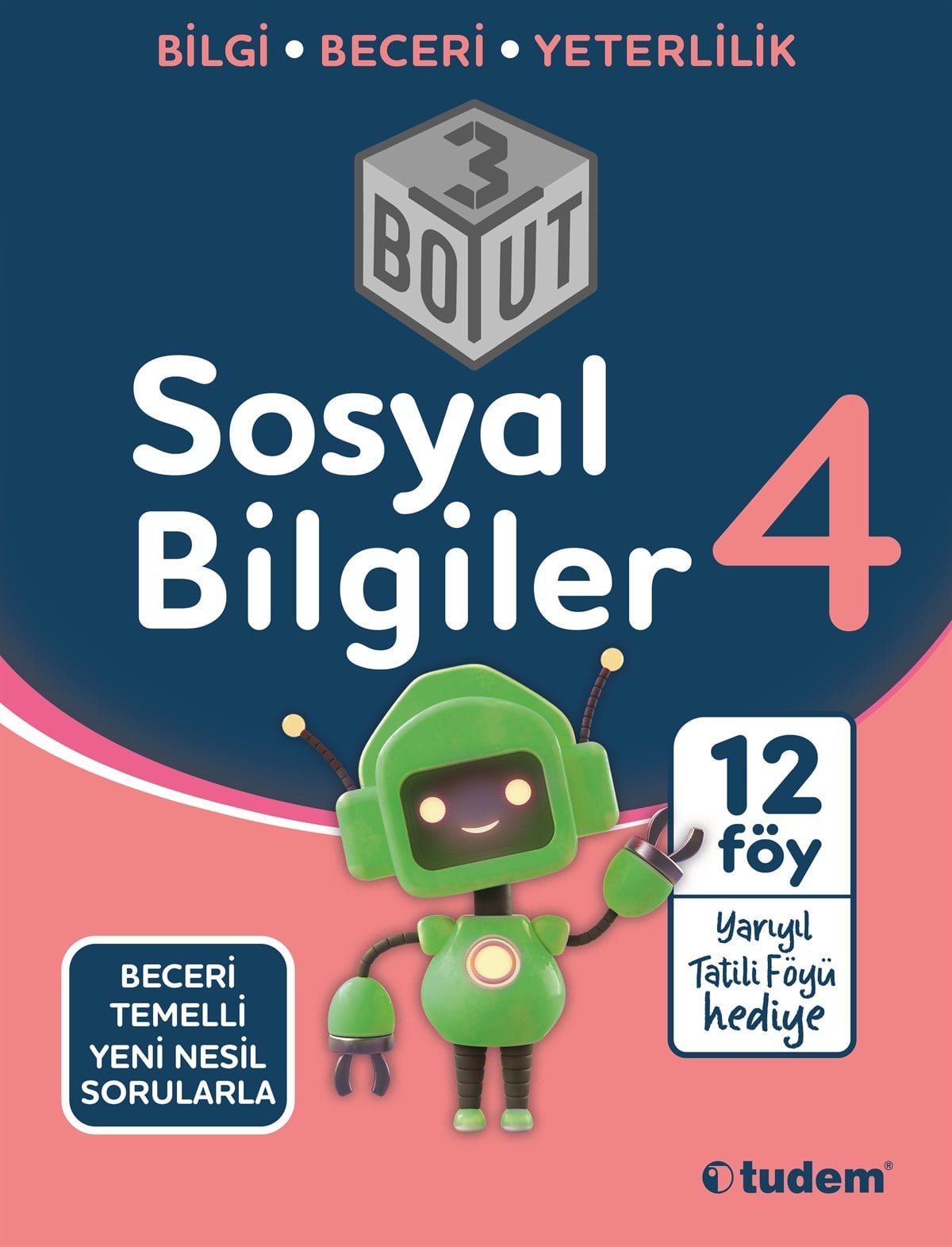 Tudem Eğitim 4.Sınıf Yeni Nesil 4. Sınıf Sosyal Bilgiler 3 Boyut Konu Özetli Soru Bankası