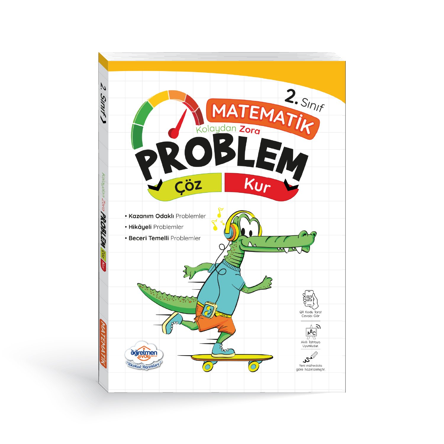 Öğretmen Evde Yayınları 2.Sınıf Problem Çöz Kur Yeni Maarif Modeline göre hazırlanmıştır.