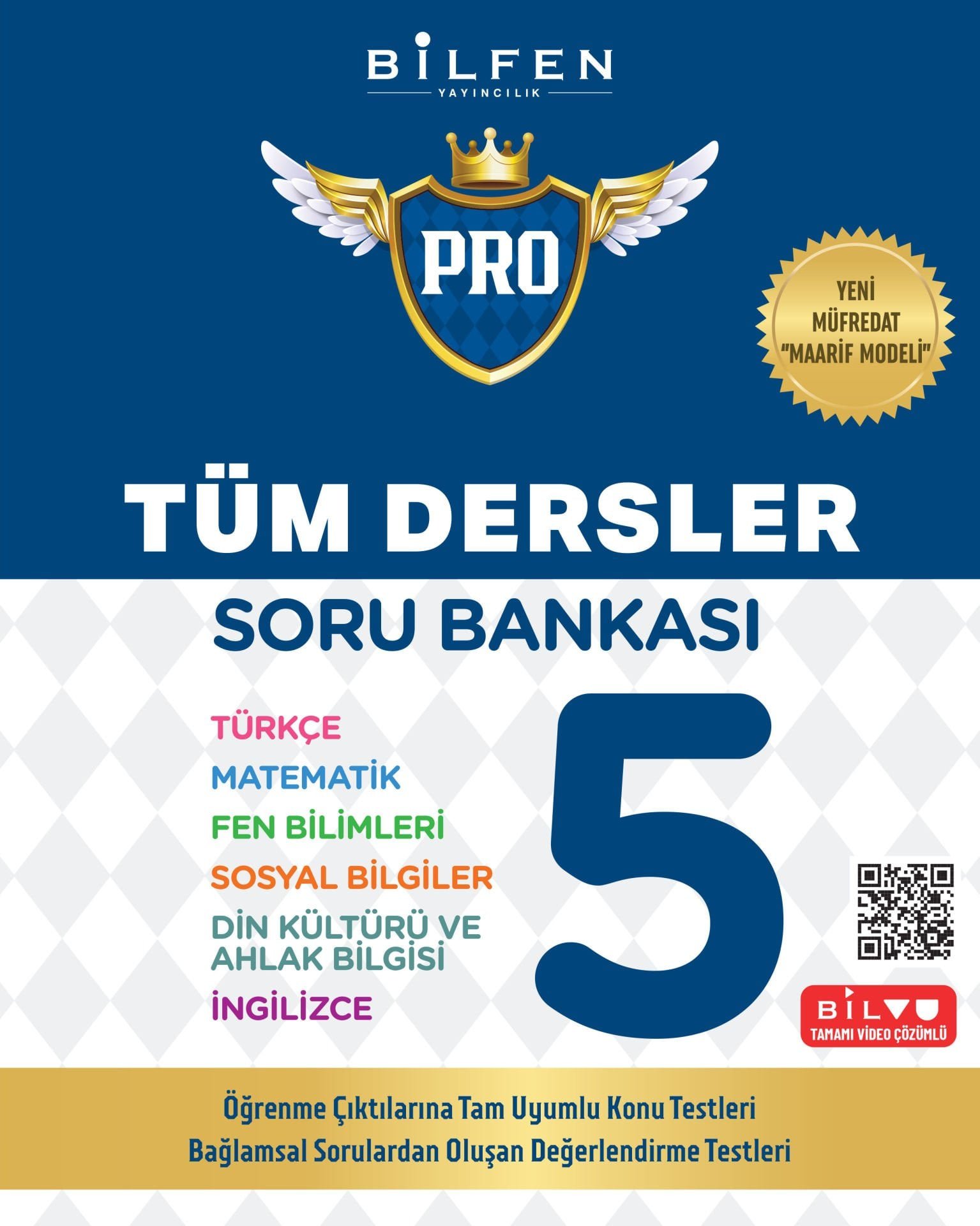 Bilfen Yayıncılık 5.Sınıf Yeni Müfredat Maarif Model PRO TÜM DERSLER SORU BANKASI ( YENİ )