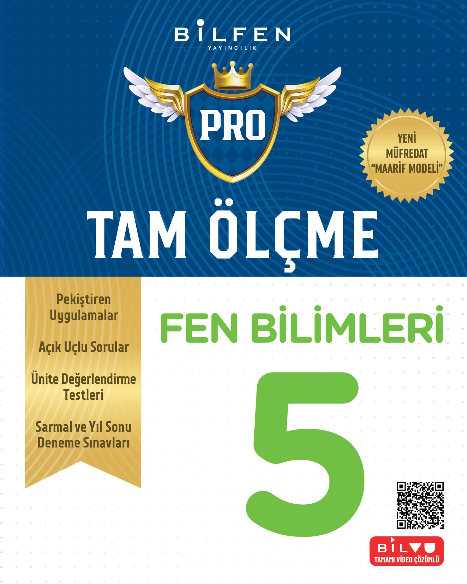 Bilfen Yayıncılık 5.Sınıf Yeni Müfredat Maarif Model FEN BİLİMLERİ ETKİNLİKLİ PRO TAM ÖLÇME ( YENİ )