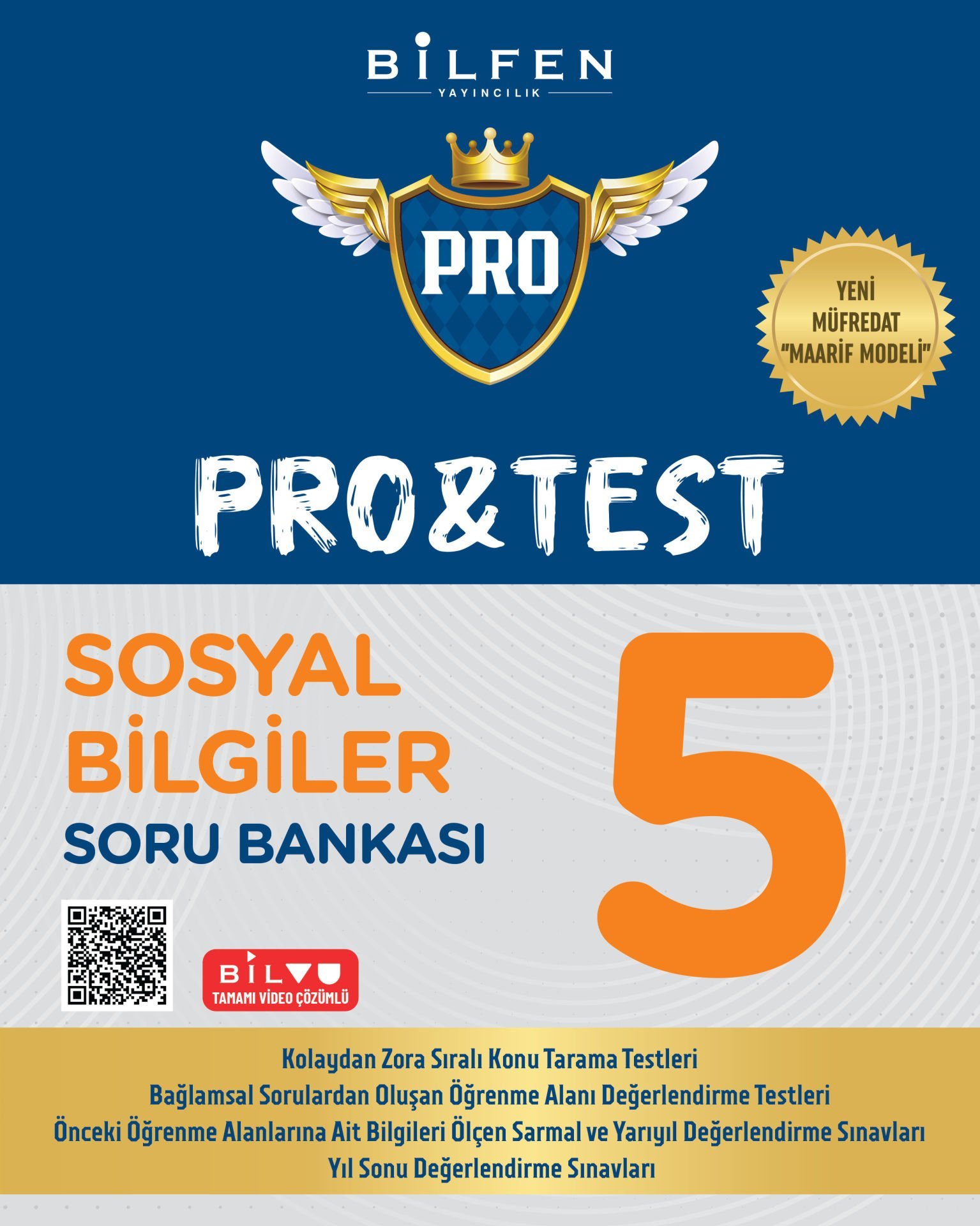 Bilfen Yayıncılık 5.Sınıf Yeni Müfredat Maarif Model PROTEST SOSYAL BİLGİLER SORU BANKASI ( YENİ )