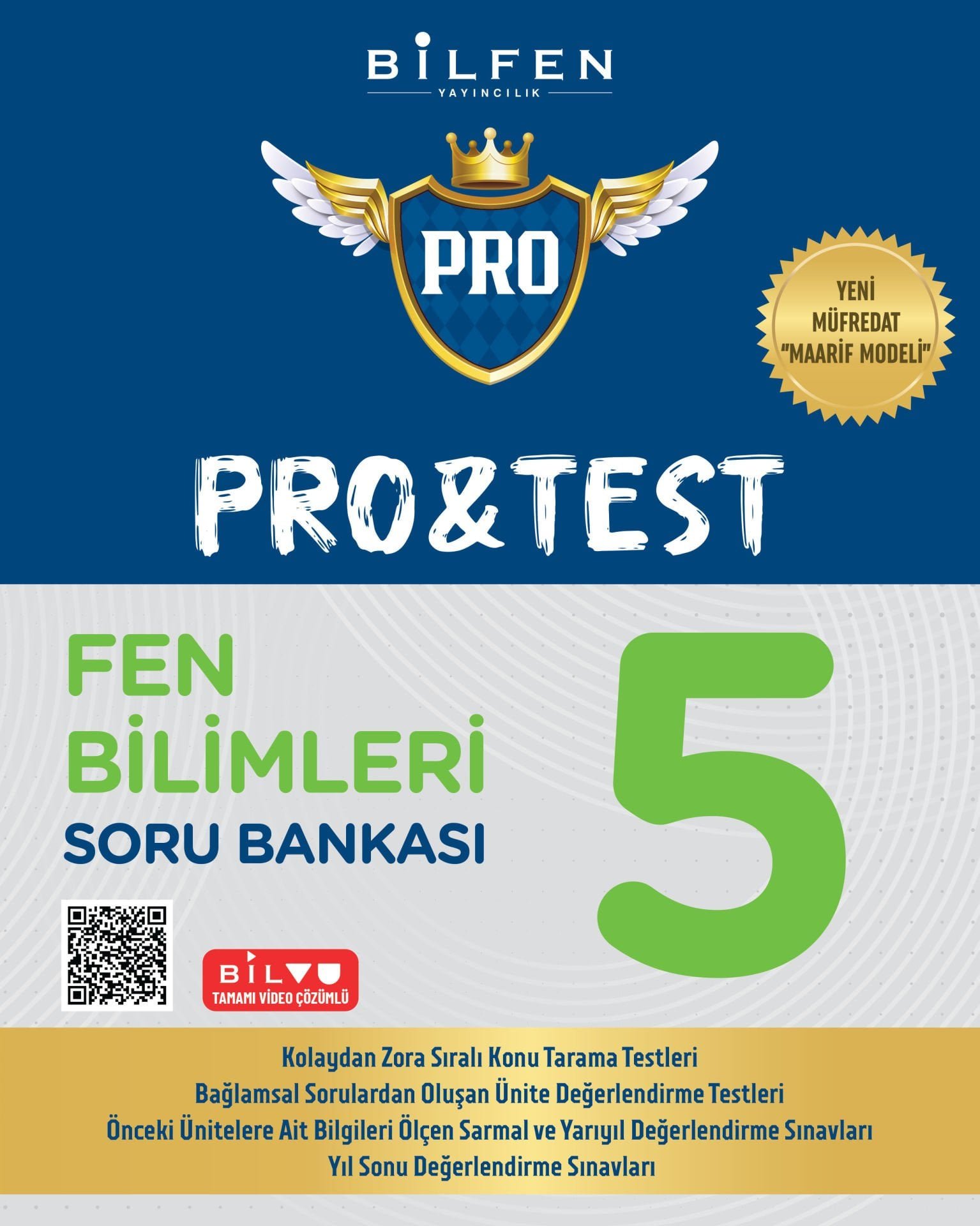 Bilfen Yayıncılık 5.Sınıf Yeni Müfredat Maarif Model PROTEST FEN BİLİMLERİ SORU BANKASI ( YENİ )