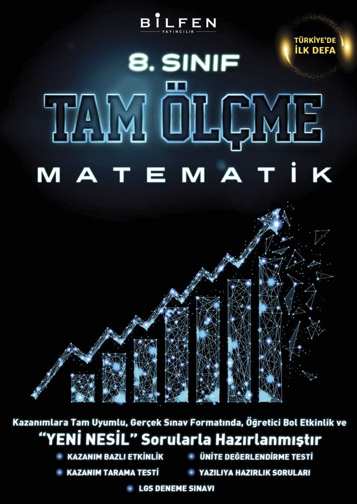 Bilfen Yayıncılık 8.Sınıf LGS Hazırlık 8. SINIF MATEMATİK TAM ÖLÇME