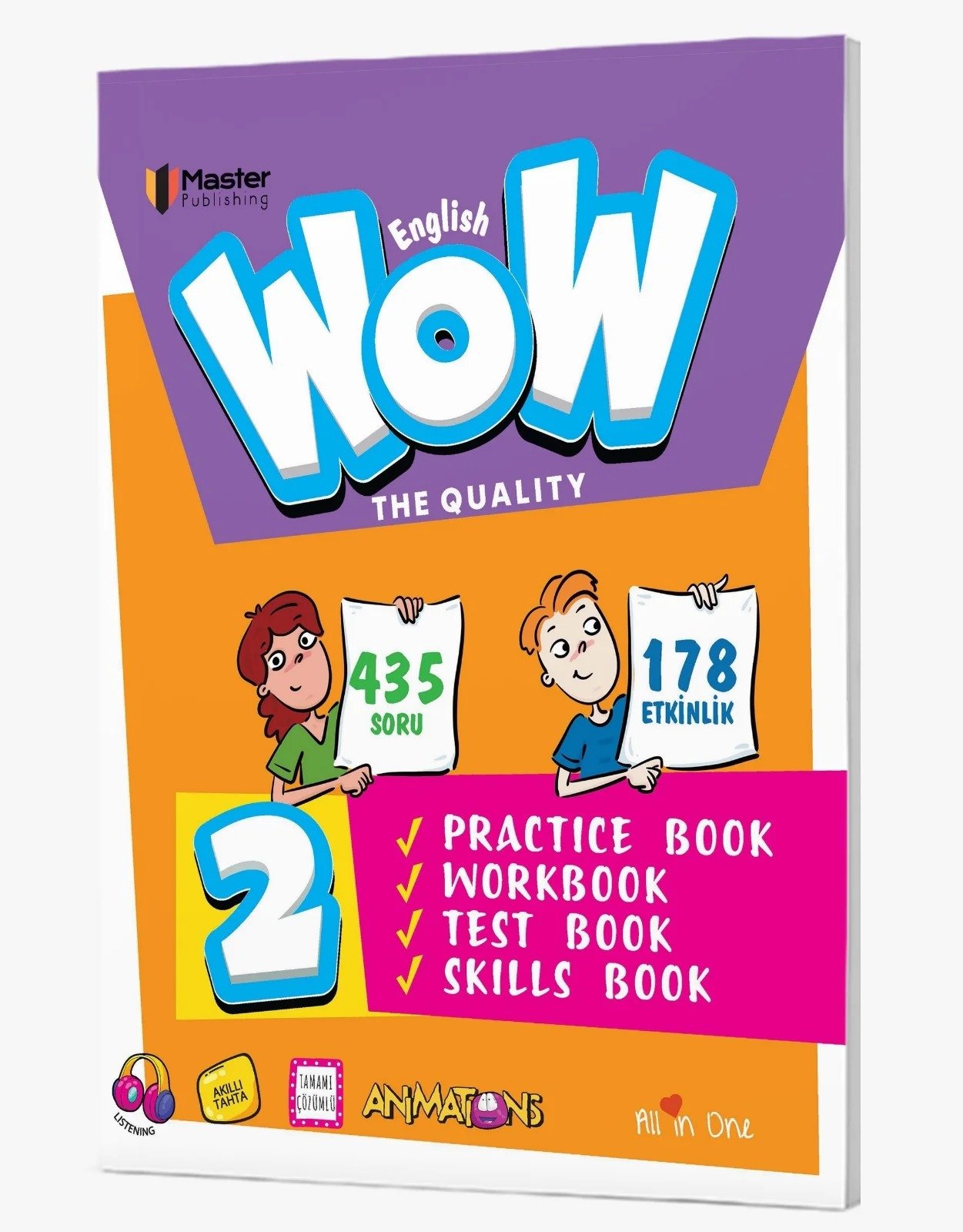 MORE&MORE 2.SINIF WOW 2 – Practice Book – Workbook – Test Book – Skills Book