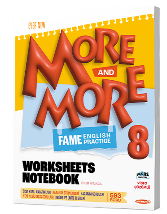 MORE&MORE 8.SINIF More & More 8 Worksheets Notebook