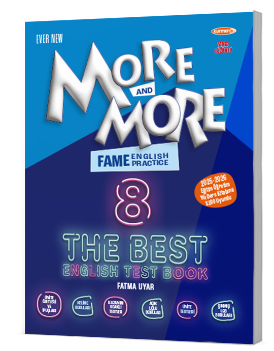 MORE&MORE 8.SINIF More & More 8 Fame The Best English Test Book