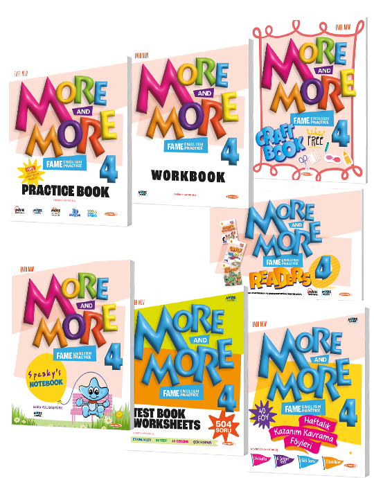 MORE&MORE 4.SINIF More & More 4. Sınıf Tam Set