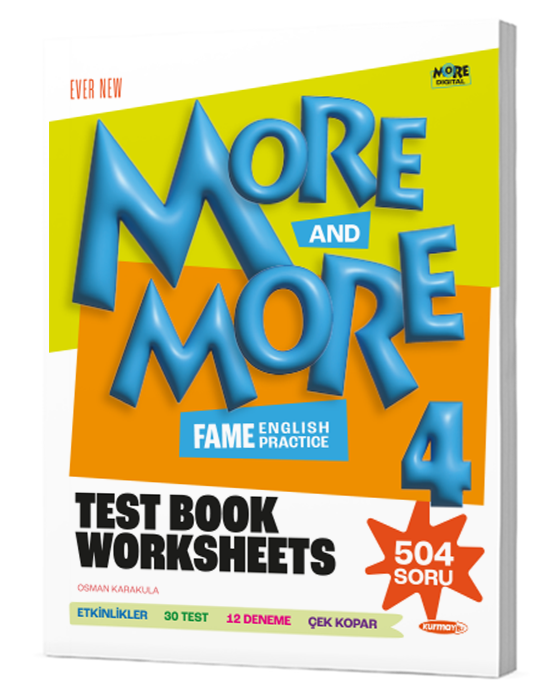 MORE&MORE 4.SINIF More & More 4 Fenomen Test Book Worksheets