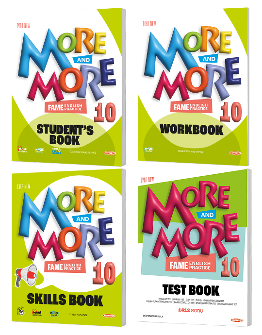 MORE&MORE 10.SINIF More & More 10. Sınıf 4’lü Tam Set