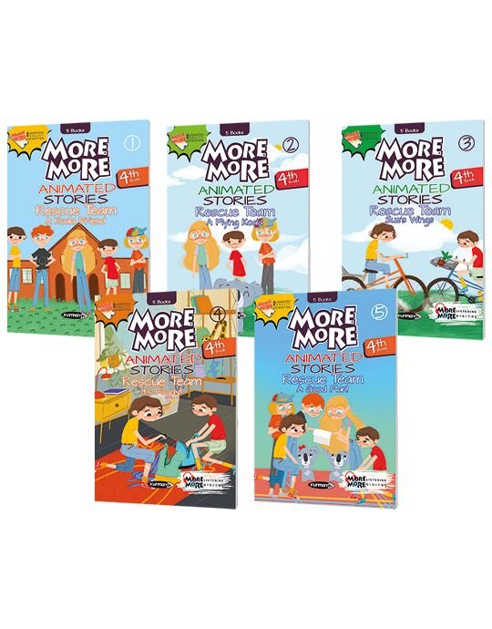 MORE&MORE 4.SINIF More & More 4 Animated Stories – RESCUE TEAM