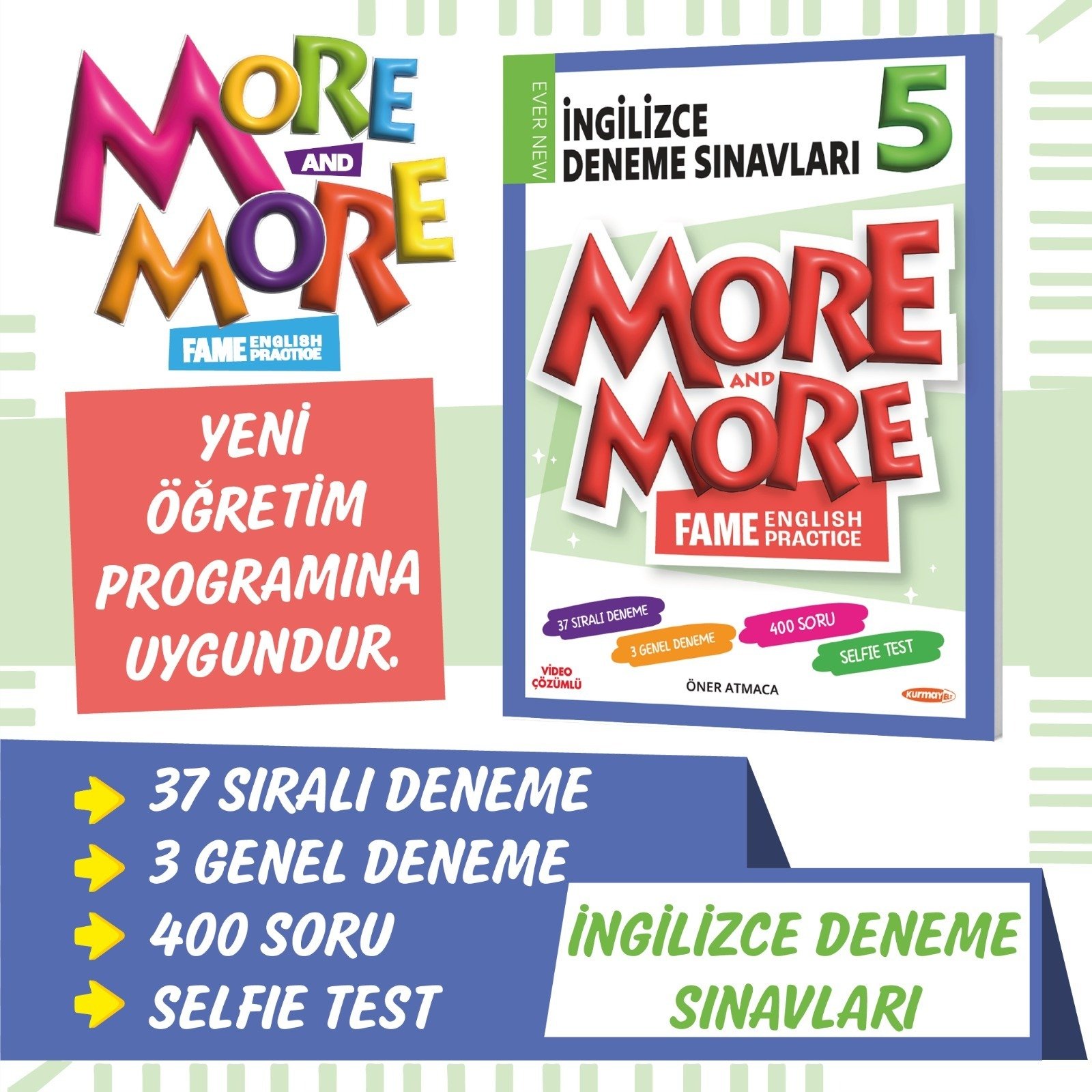 MORE&MORE 5.SINIF More & More 5 Selfie Test İngilizce Deneme Sınavları
