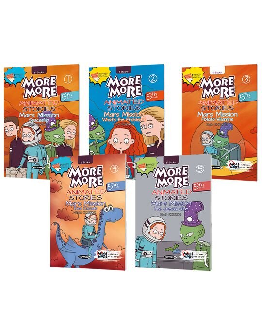 MORE&MORE 5.SINIF More & More 5 Animated Stories – MARS MISSION